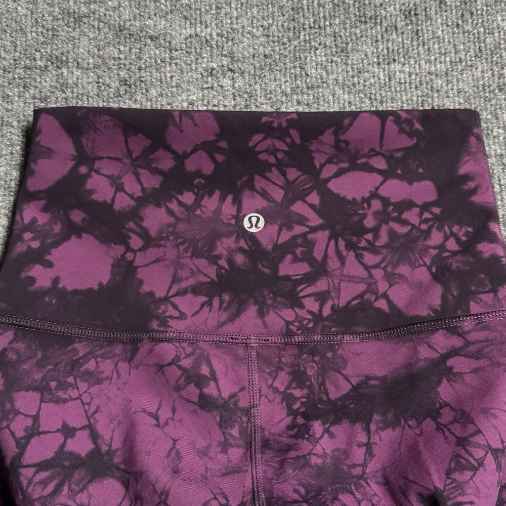 lululemon athletica XS Leggings Purple & Black
